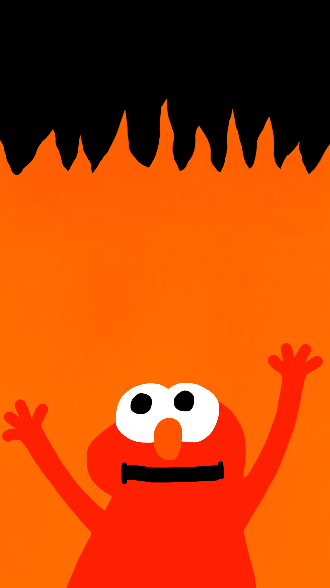 Angry Elmo Wallpaper