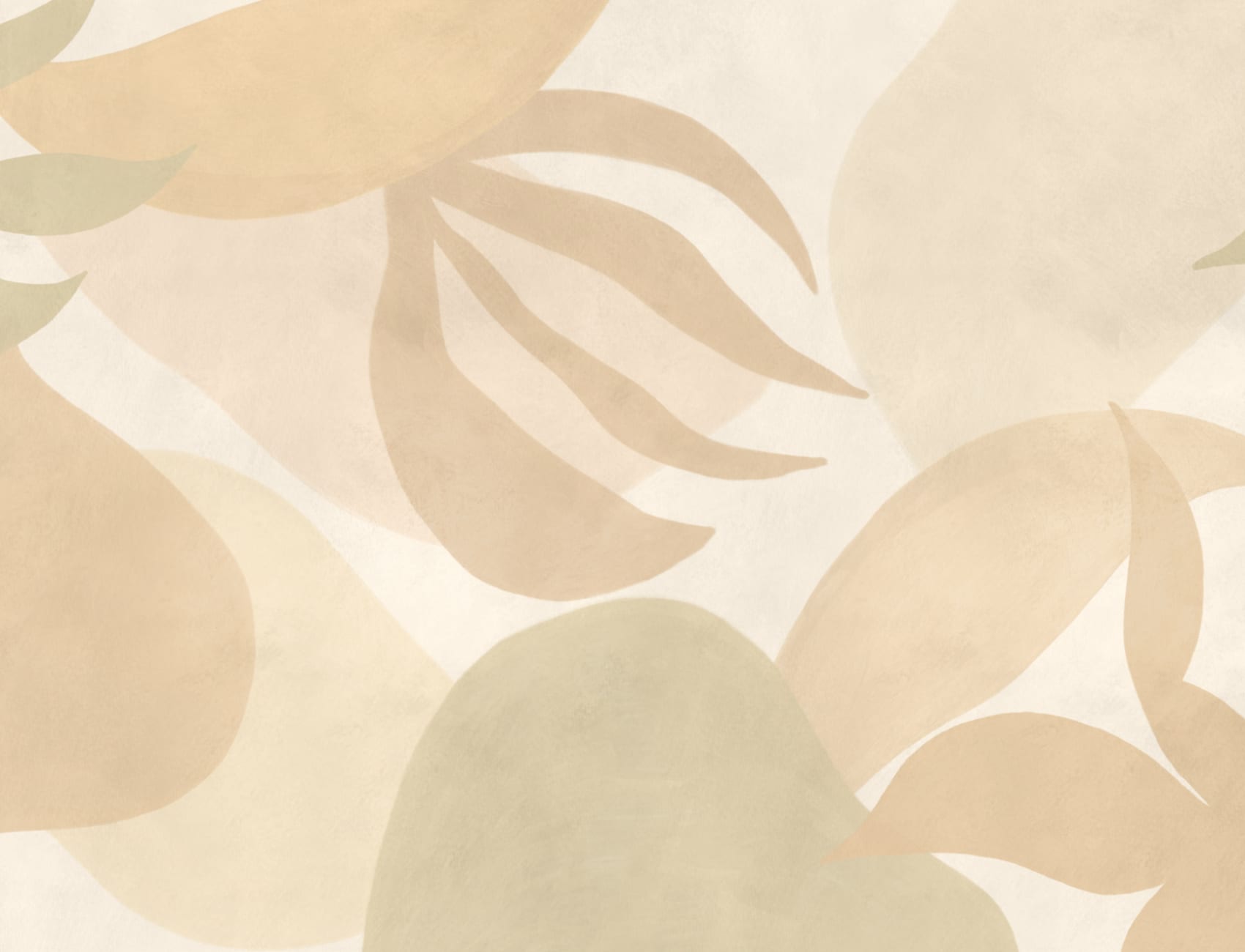 Neutral Tulum Abstract Style Mural