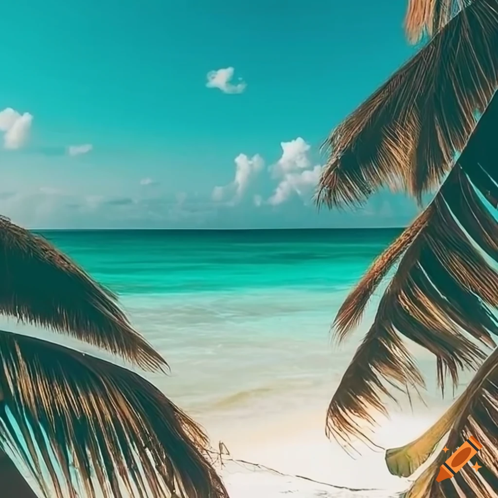 Image representing the vibes of Tulum on Craiyon