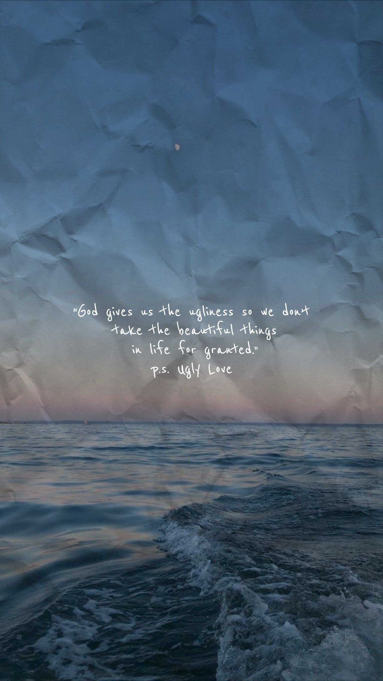 Ugly Love Wallpaper: Aesthetic Quote by Colleen Hoover. Colleen hoover book quotes wallpaper, My wallpaper, Love aesthetics
