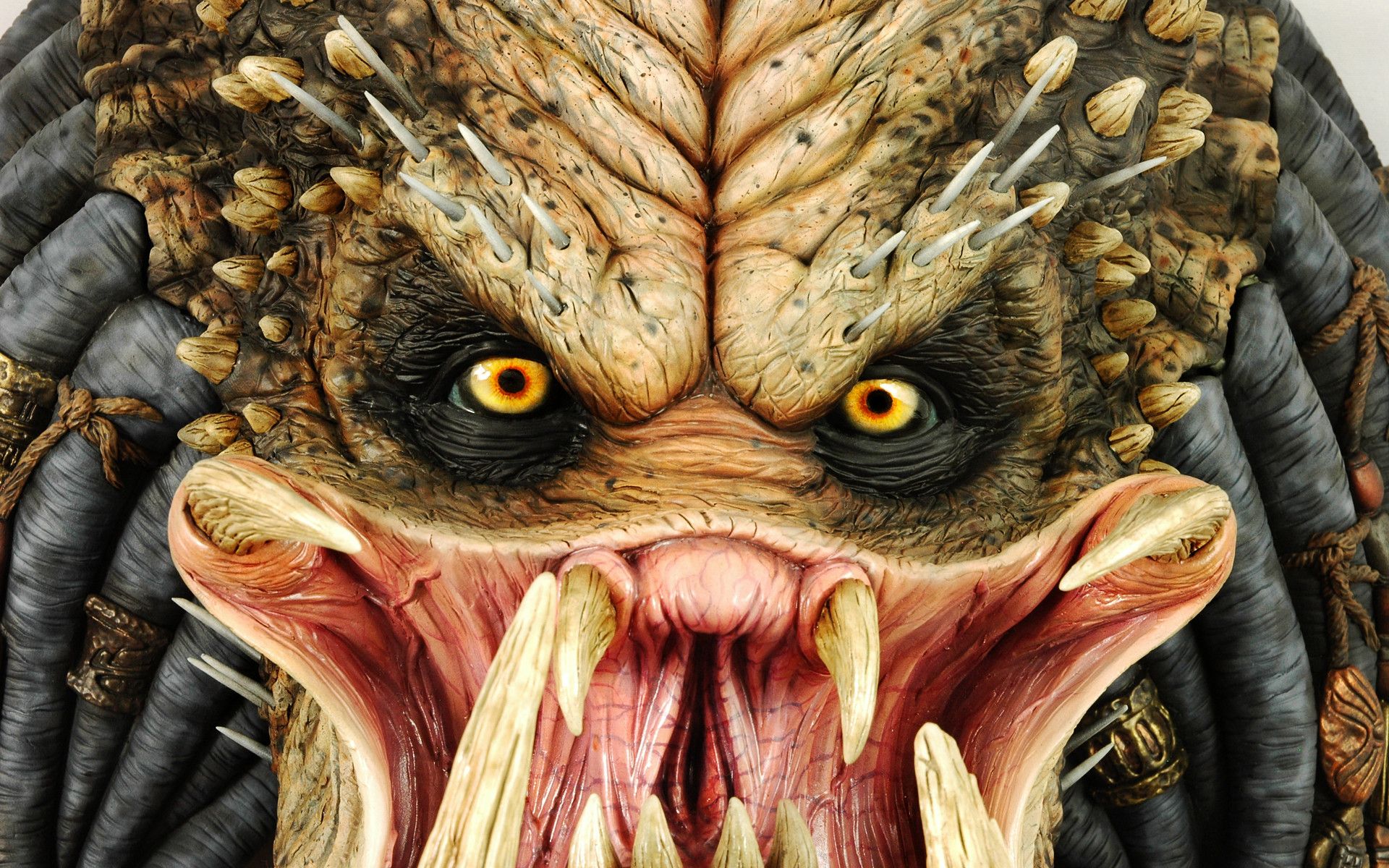 predator, Movies, Games, Aliens, Sci, Fi, Science, Fiction, Ugly, Fangs, Eyes, Face, Color, Detail, Monsters, Creatures, Enemy, Warriors, Soldiers Wallpaper HD / Desktop and Mobile Background