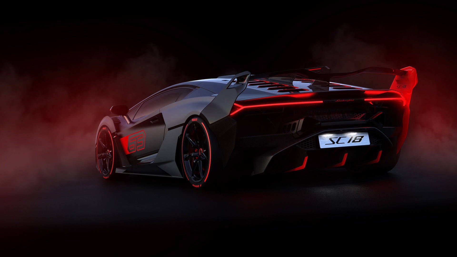 Lamborghini Aesthetic PC Wallpaper