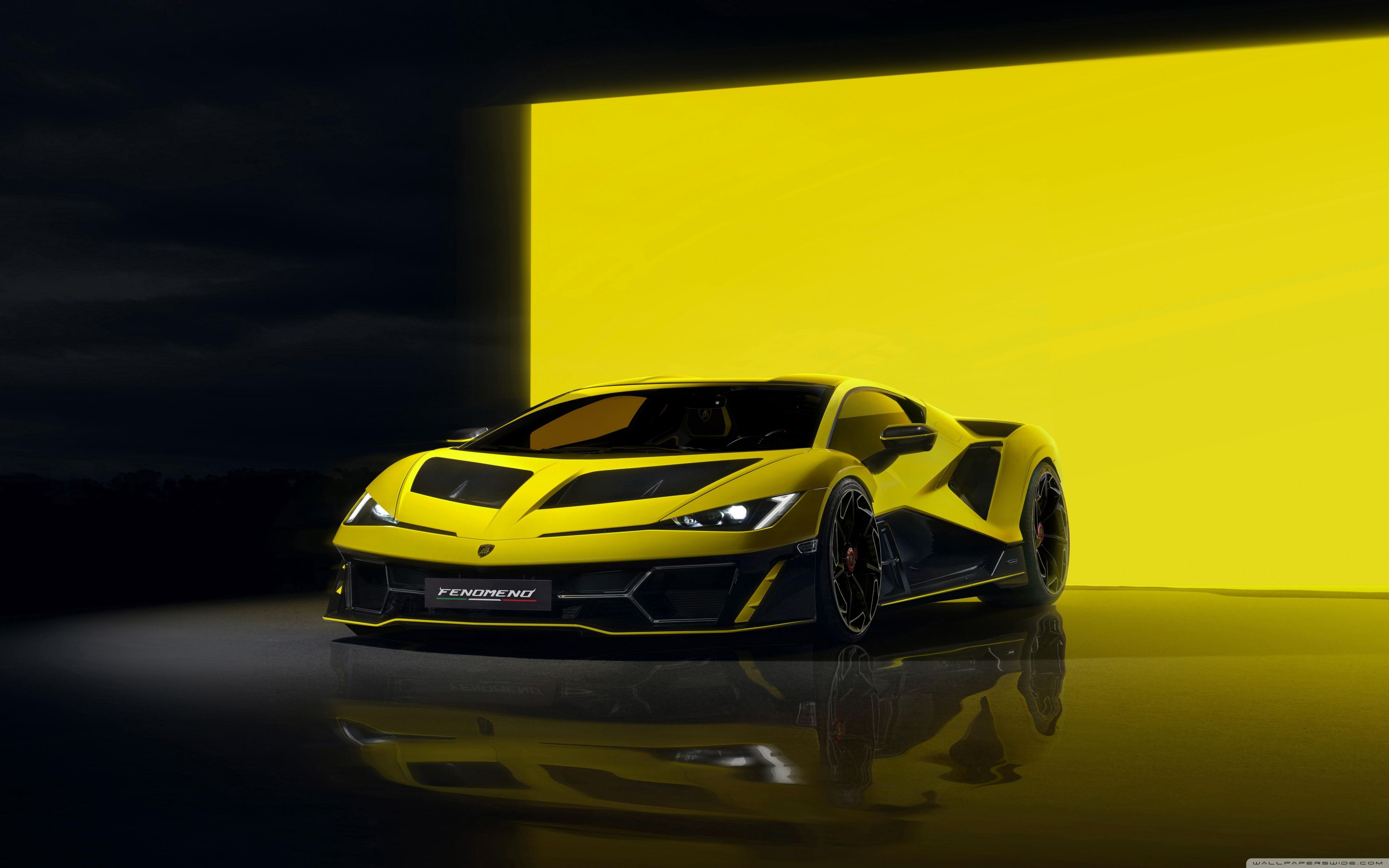 Lamborghini Fenomeno Hypercar 4K UHD Wallpaper for UltraHD Desktop and TV : Widescreen and UltraWide Display : Dual and Triple Monitor