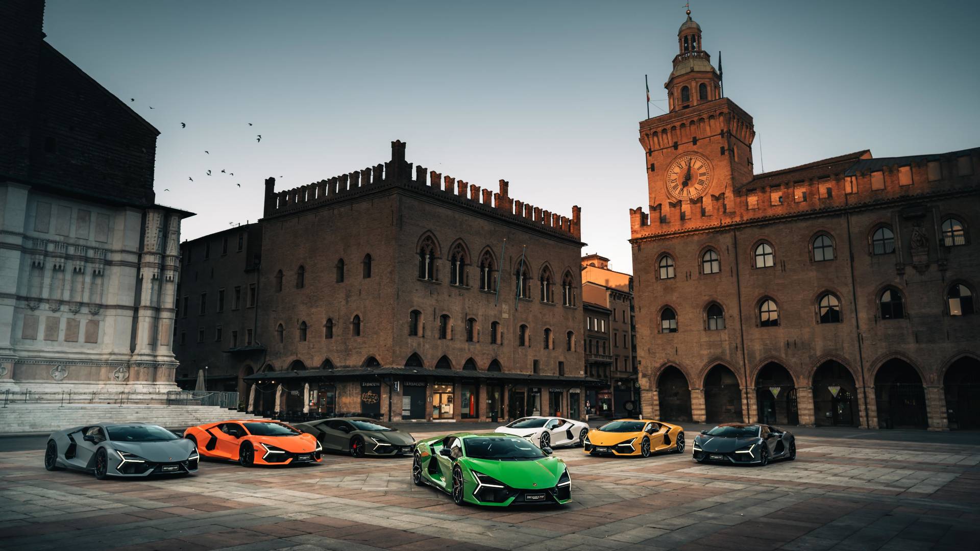 Four hundred shades of Lamborghini