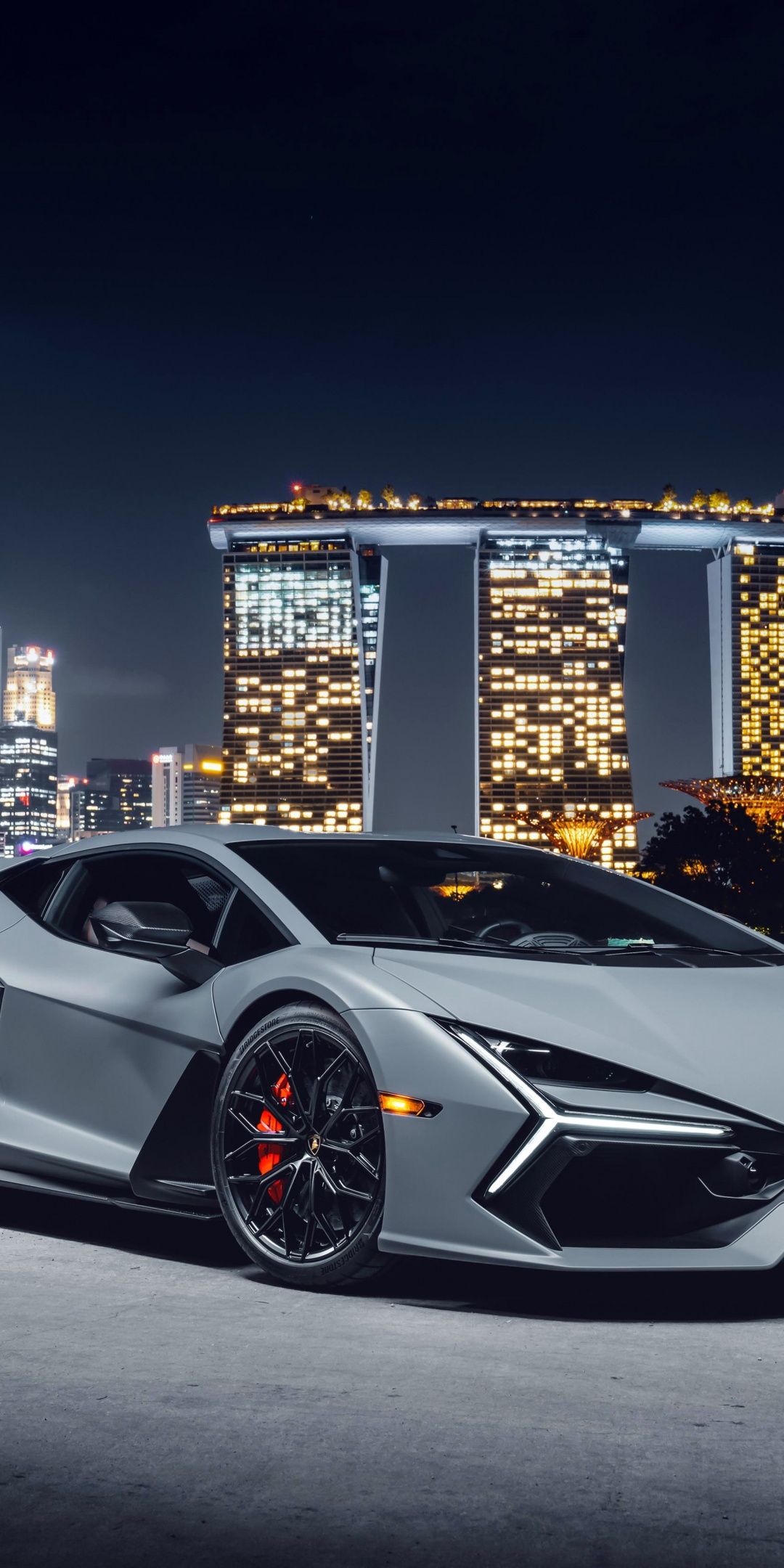 Lamborghini Revuelto Wallpaper 4K, Singapore, 5K, Night