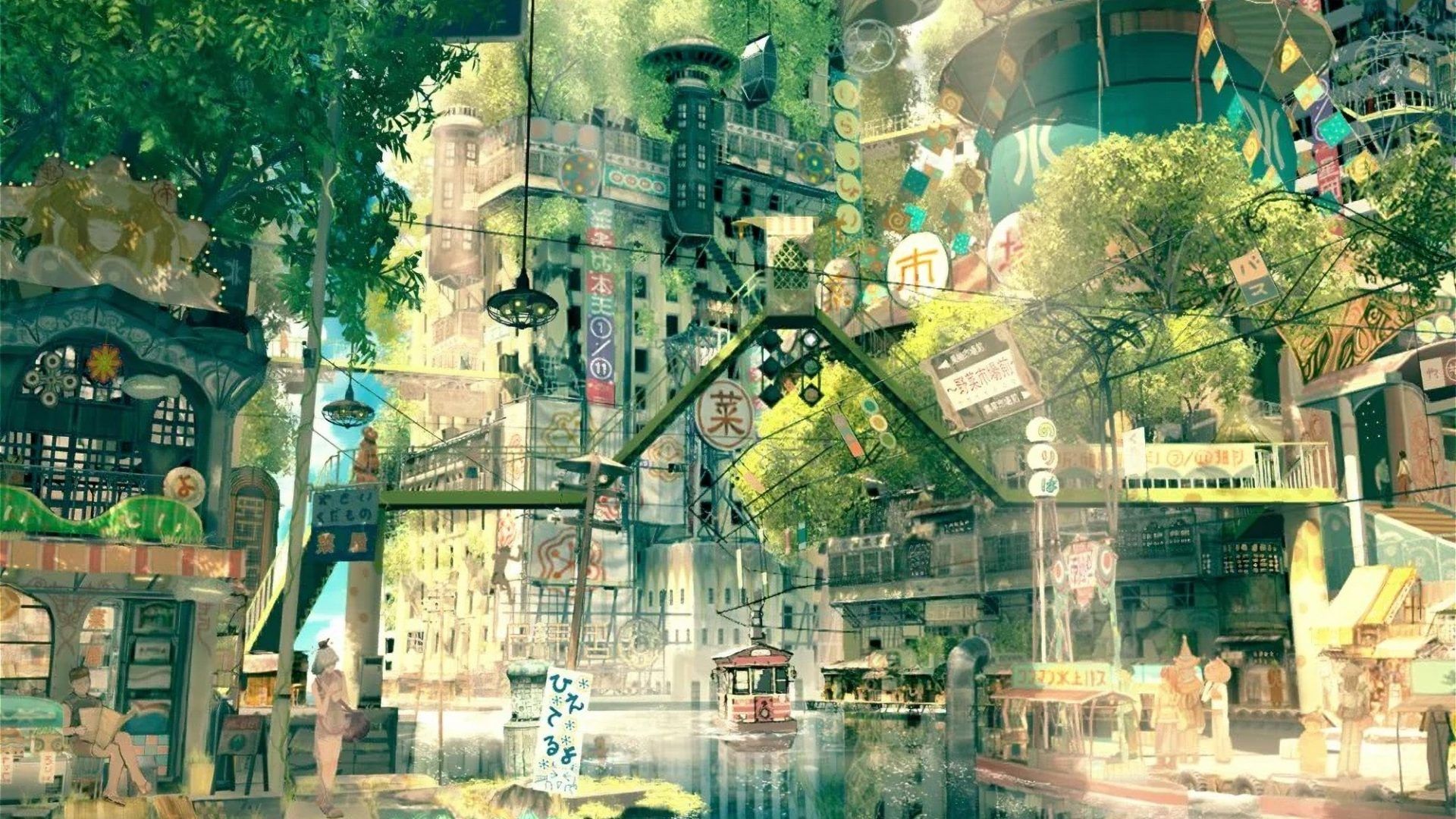 Utopia, with solar panels New World