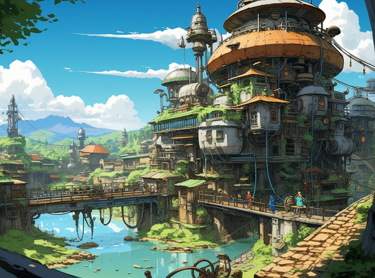 ☀ Solarpunk futurism seems optimistic and whimsical. But not really