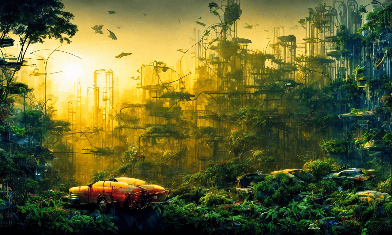 Solarpunk. A remix