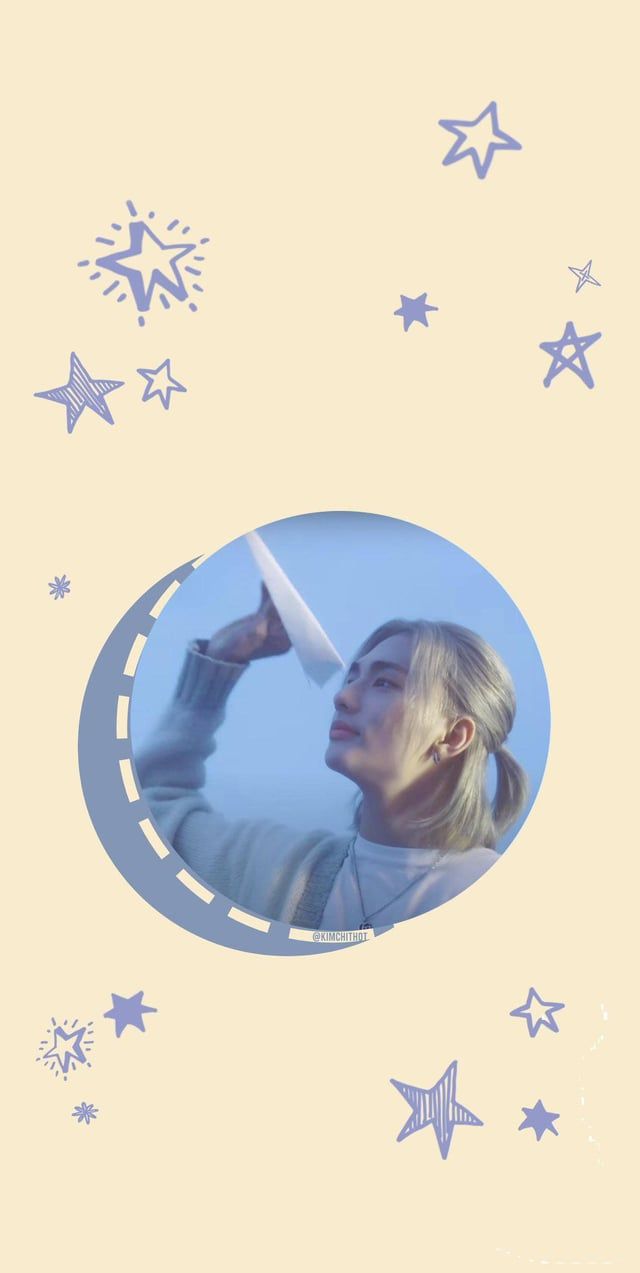 Made Hyunjin's 꼬마별 (Little Star) inspired iPhone wallpaper!