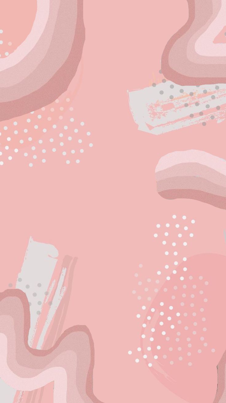 A pink and white abstract pattern - Clean