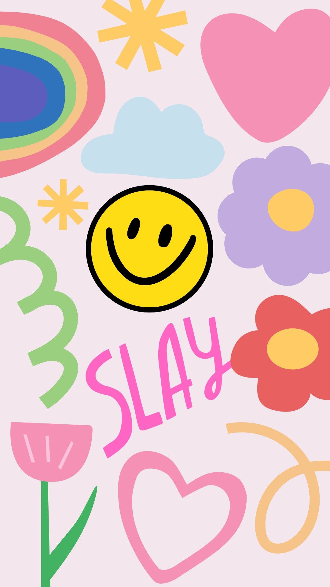 Slay the say! Really Cute Preppy Aesthetic Wallpaper For Your Phone!