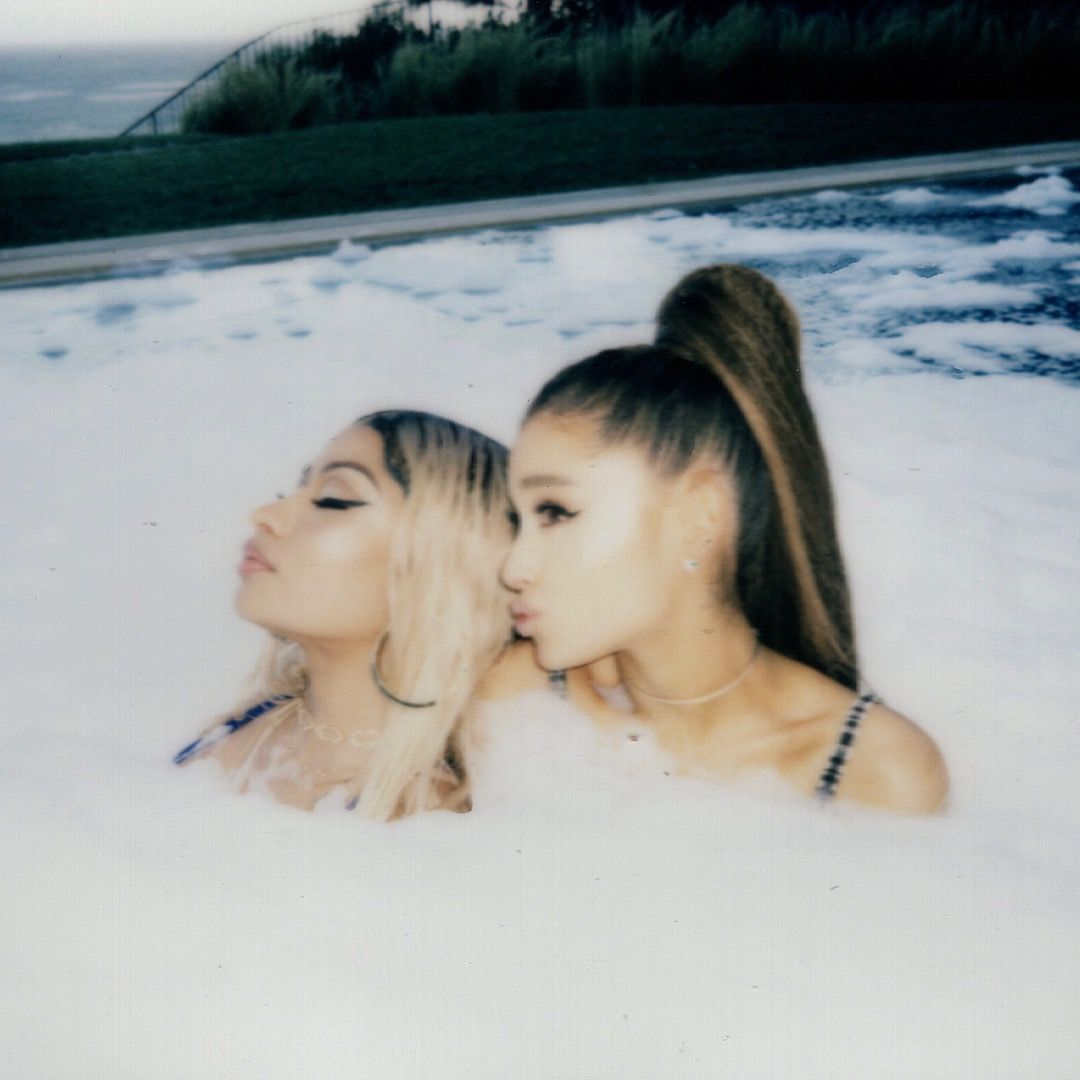 Ariana Grande And Nicki Minaj Aesthetic Wallpaper