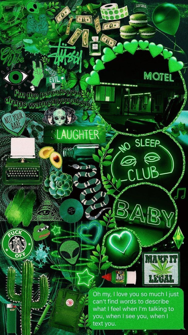 Green Aesthetic Phone Wallpaper Free Green Aesthetic Phone Background