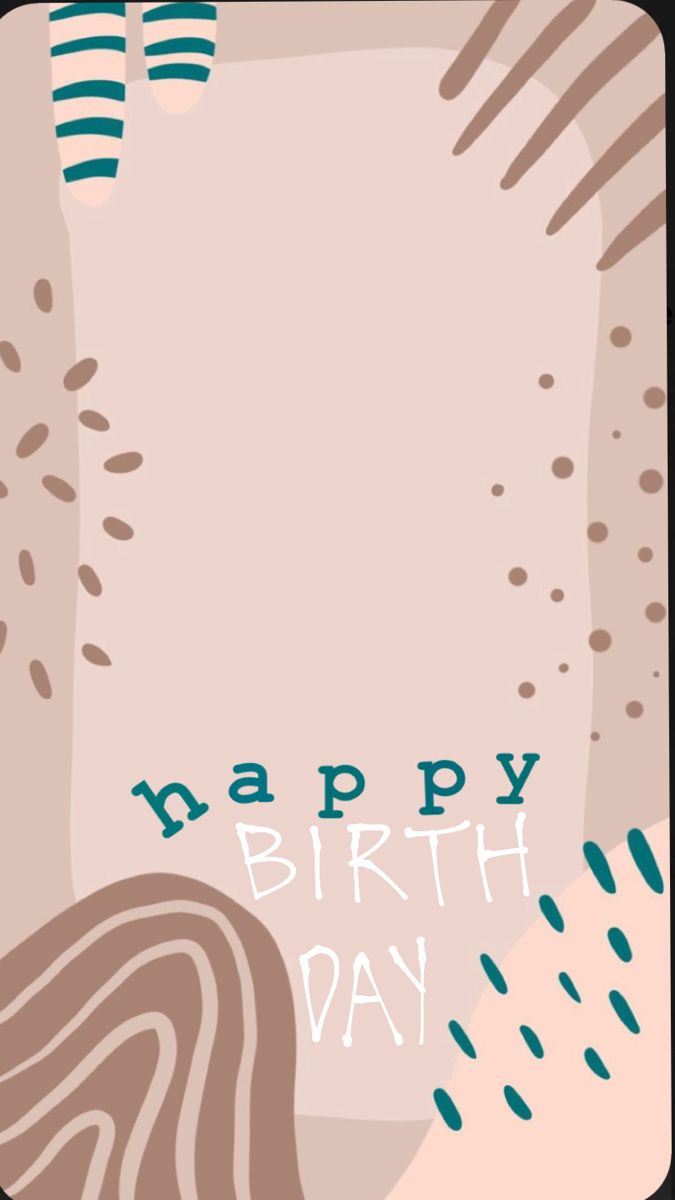 happy birthday instagram story. Kartu ulang tahun, Kartu ulang tahun buatan tangan, Kartu