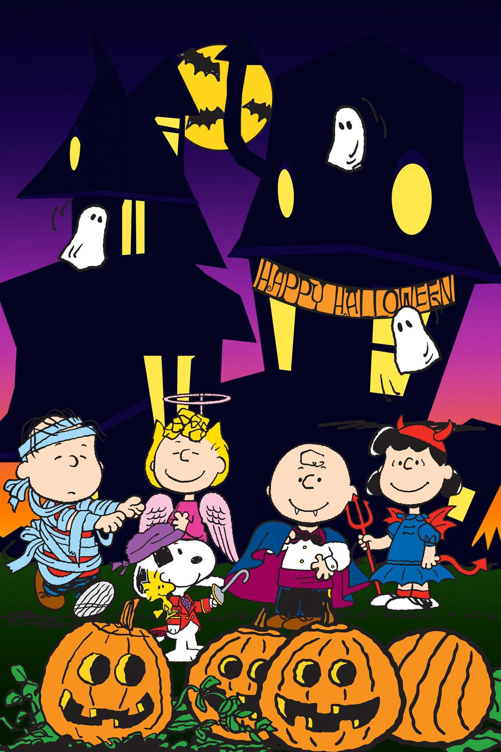 Charlie Brown Halloween iPhone Wallpaper with high-resolution 1080x1920 pixel. You can use this wallpaper for your iPhone 5, 6, 7, 8, X, XS, XR backgrounds, Mobile Screensaver, or iPad Lock Screen - Halloween, Charlie Brown