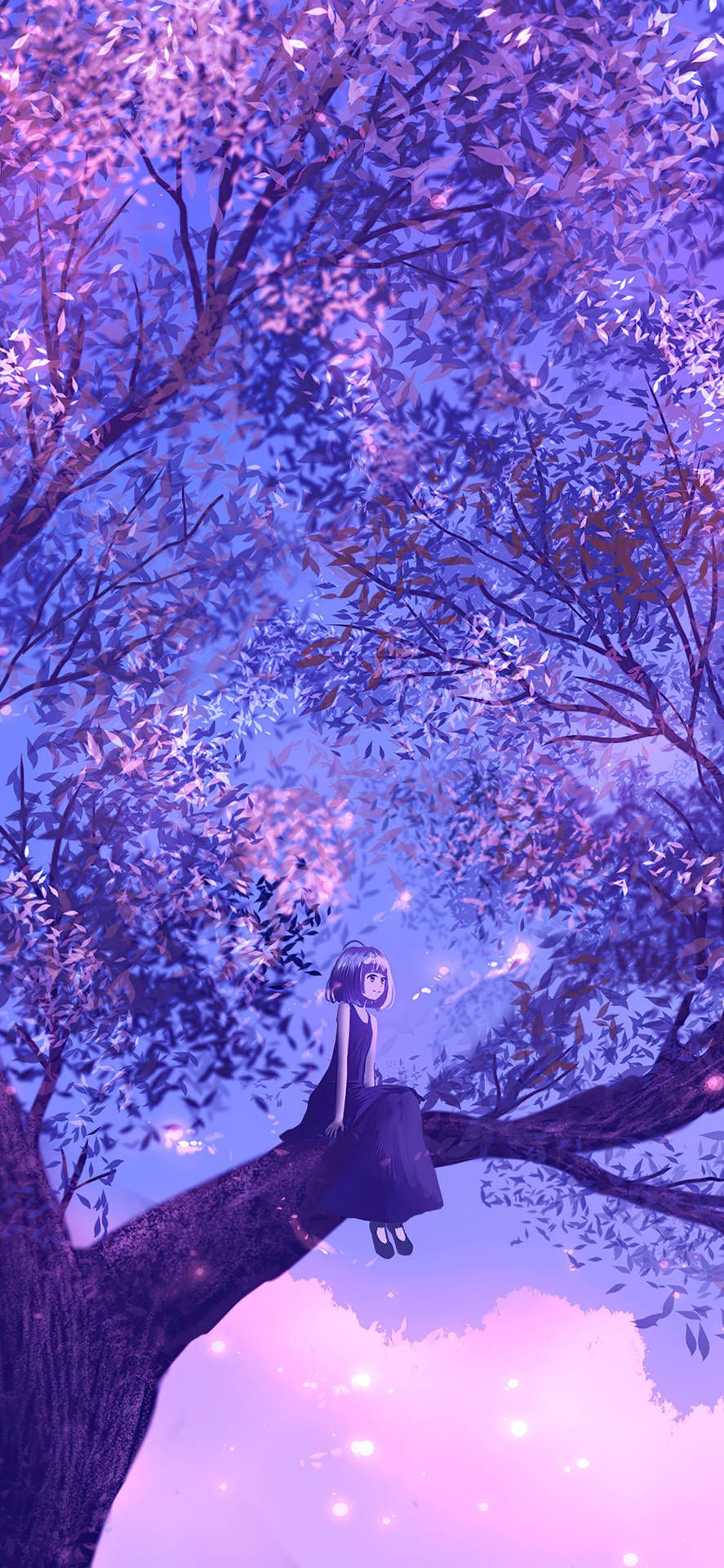 Aggregate more than 78 purple anime aesthetic wallpaper best