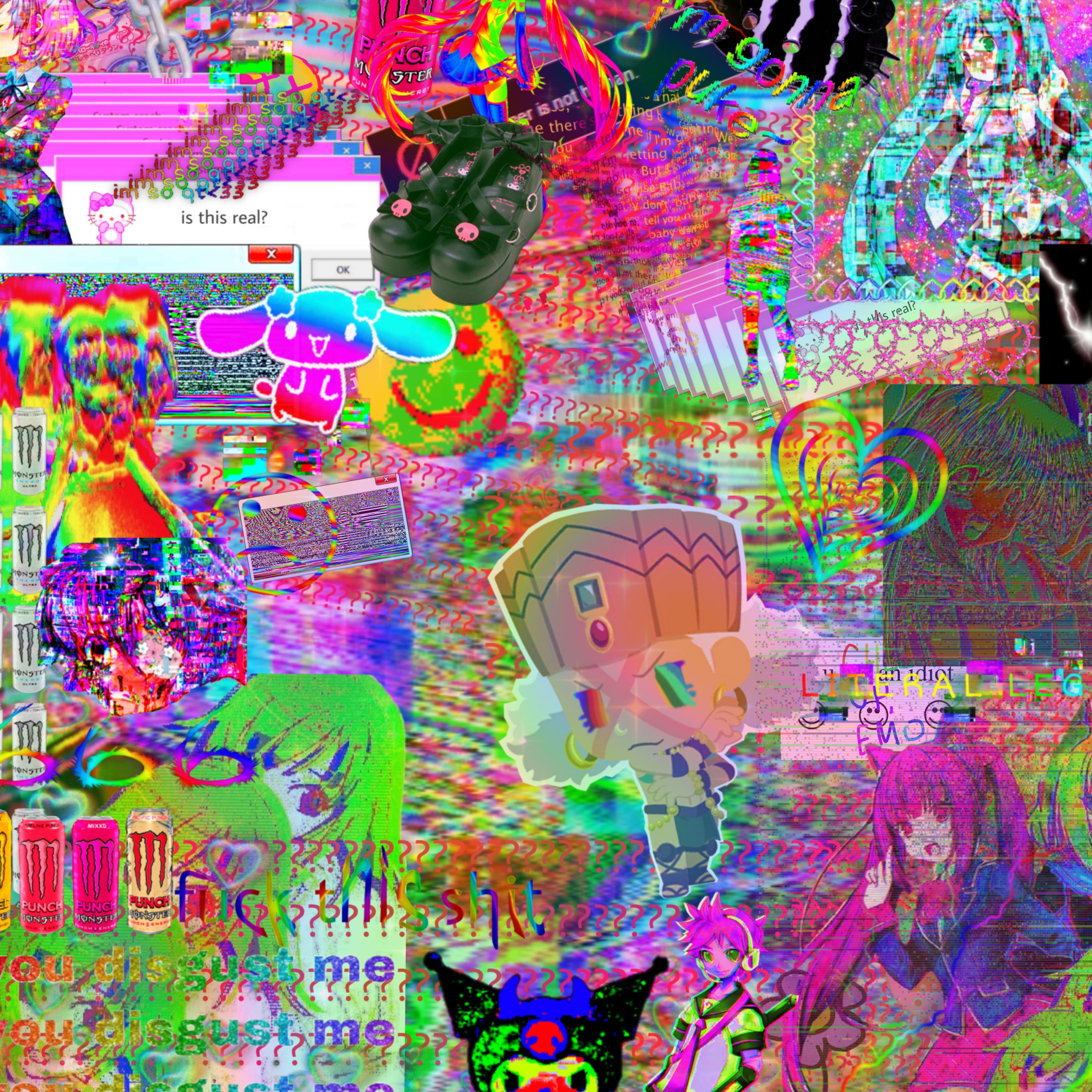 My first Glitchcore edit! sorry if it looks bad