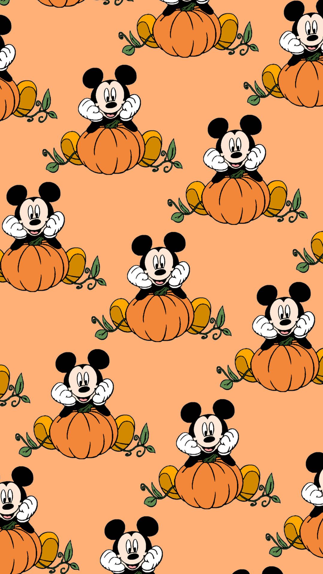 Mickey Mouse Halloween iPhone Wallpaper with high-resolution 1080x1920 pixel. You can use this wallpaper for your iPhone 5, 6, 7, 8, X, XS, XR backgrounds, Mobile Screensaver, or iPad Lock Screen - Halloween