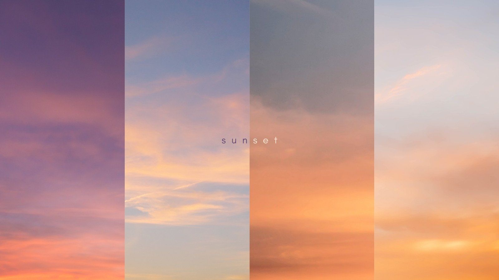 A collection of 12 sunset skies for your next project. - Desktop, sunlight, pastel minimalist, pastel, cloud, pastel yellow, sunrise