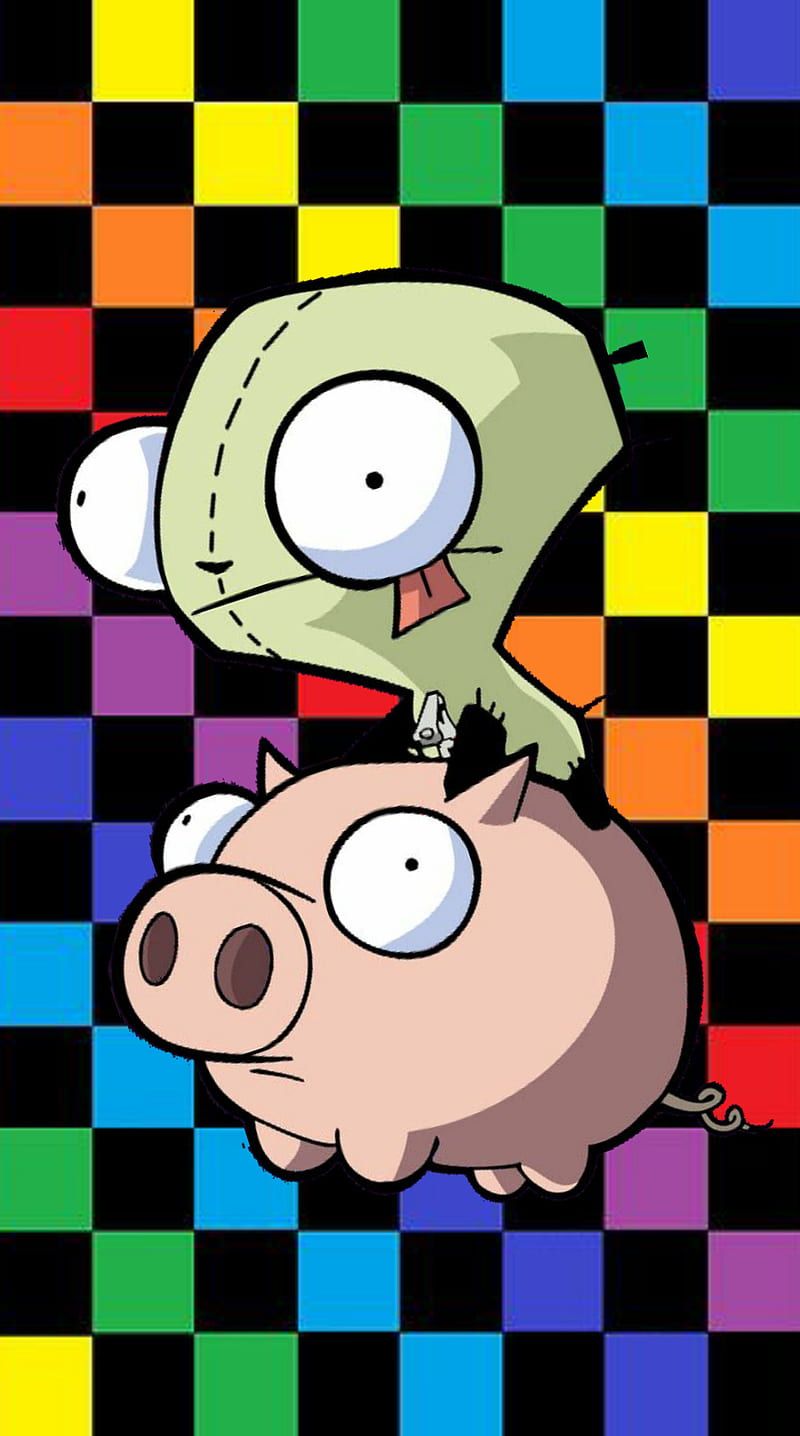 Invader Zim iPhone 8 Wallpaper with high-resolution 1080x1920 pixel. You can use this wallpaper for your iPhone 8 Home Screen Background, XS Max, XR, 8Plus, 7Plus, 6S, iPad, Android, iPod, and other mobile devices - Scenecore