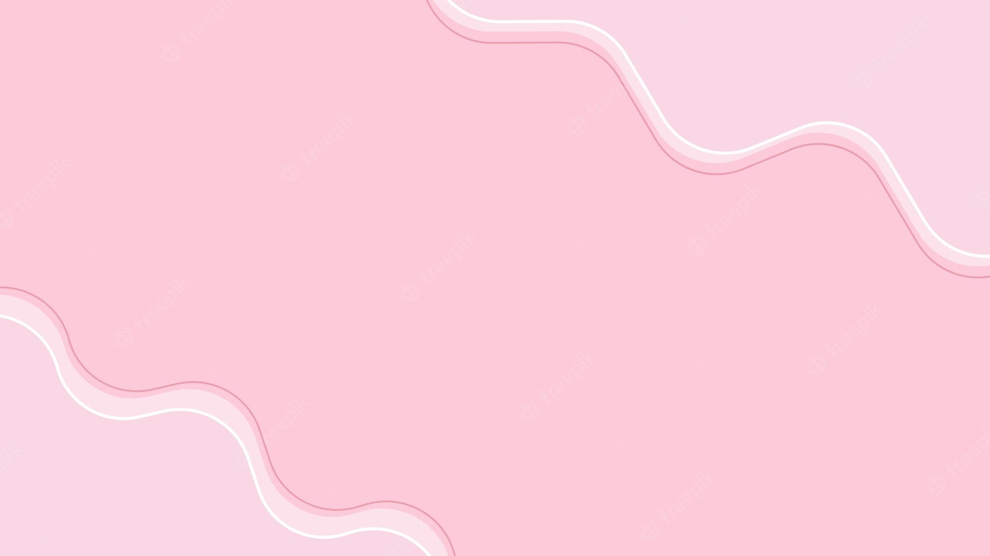 Premium Vector. Aesthetic minimal cute pastel pink wallpaper illustration perfect for wallpaper backdrop postcard background banner