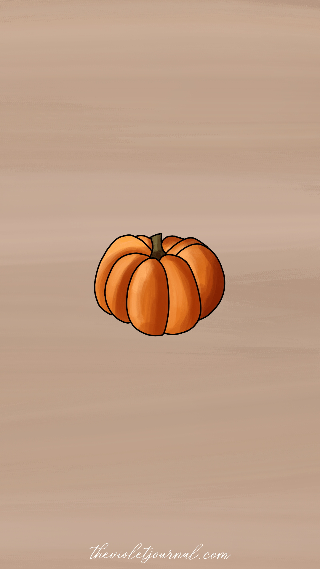 A pumpkin is sitting on the table - Fall, cute fall, pumpkin, vintage fall, fall iPhone, Halloween, cute Halloween